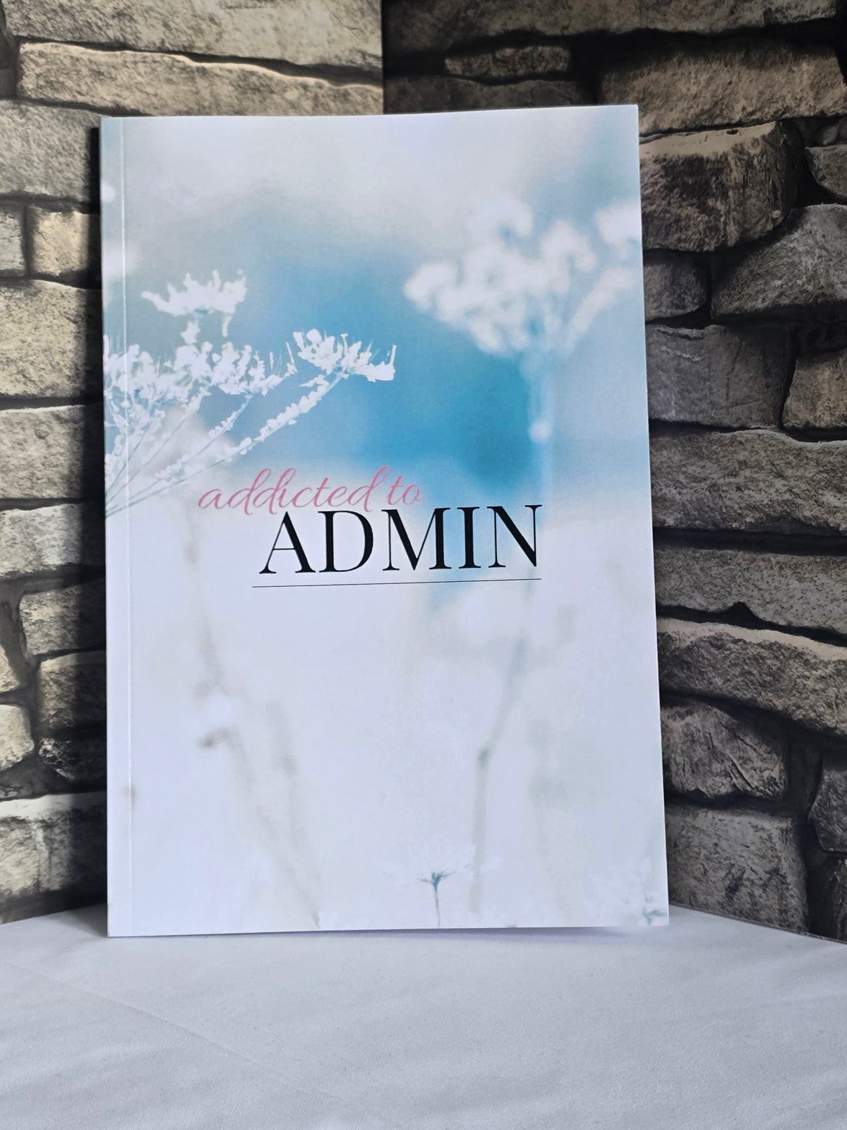A5 teal notebook with glossy cover and lined pages, modern stationery for work, school, or journaling